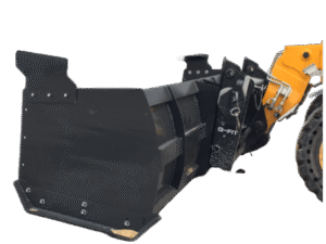 Compact Wheel Loader Snow Pusher