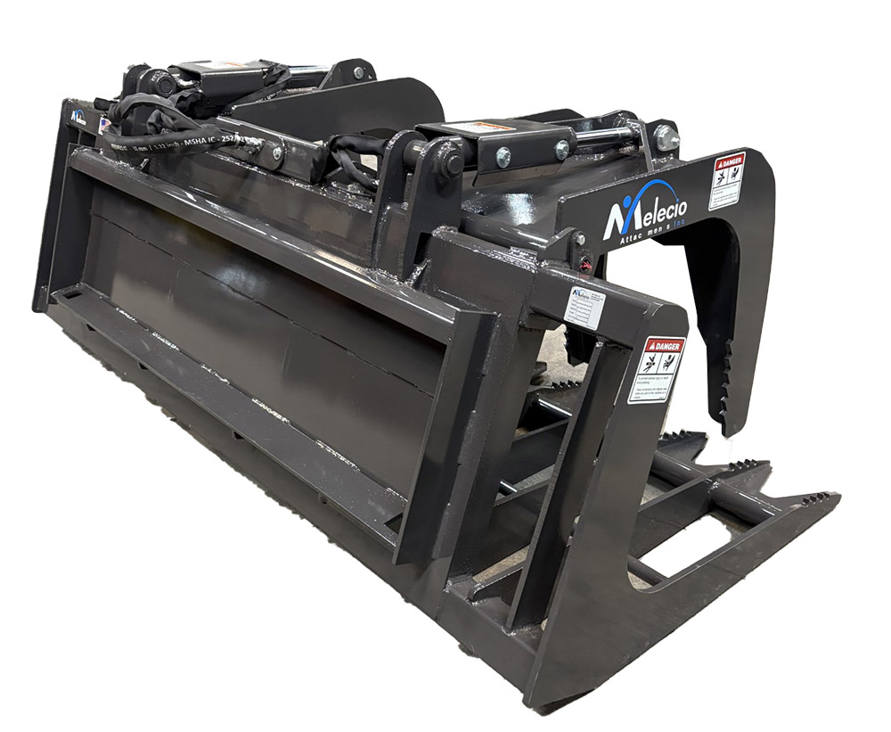 Small Wheel Loader Brush Grapple Bucket - Image 3