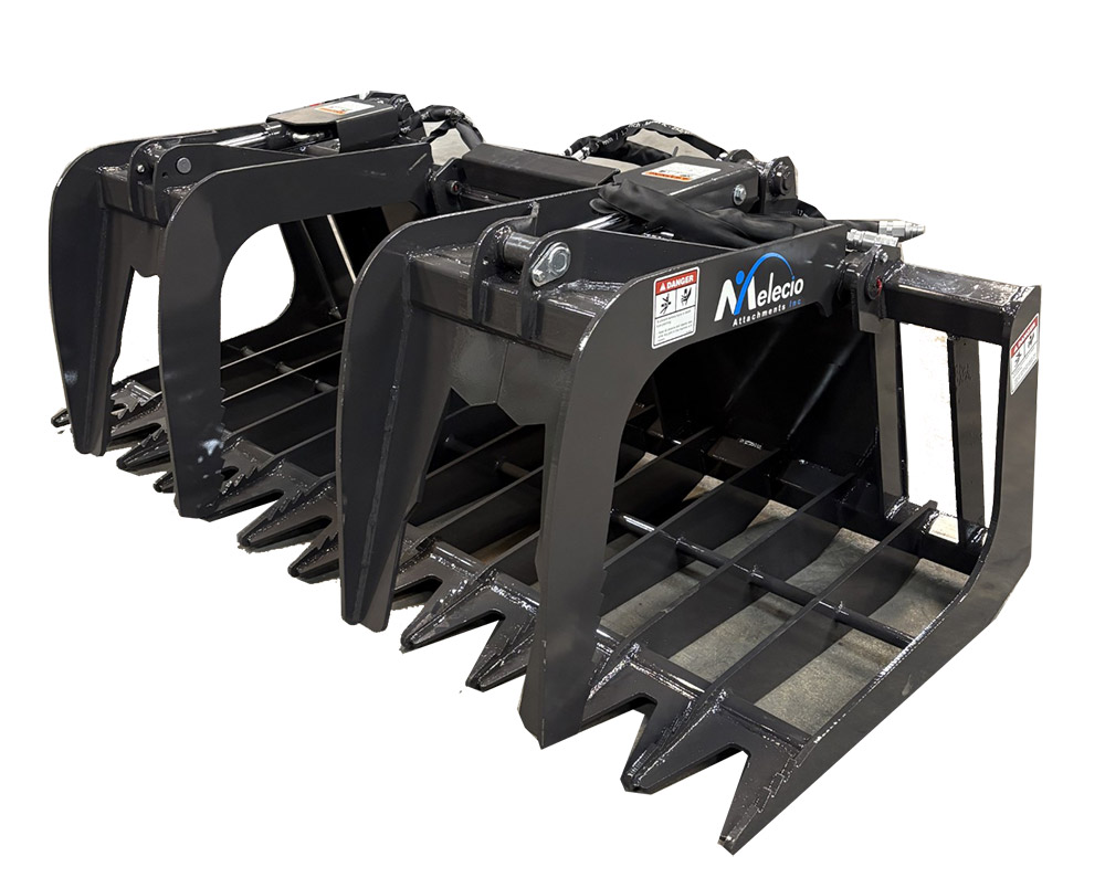 Small Wheel Loader Brush Grapple Bucket - Image 2