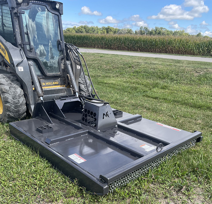 Skid Steer Standard Duty Brush Cutter - Melecio Attachments