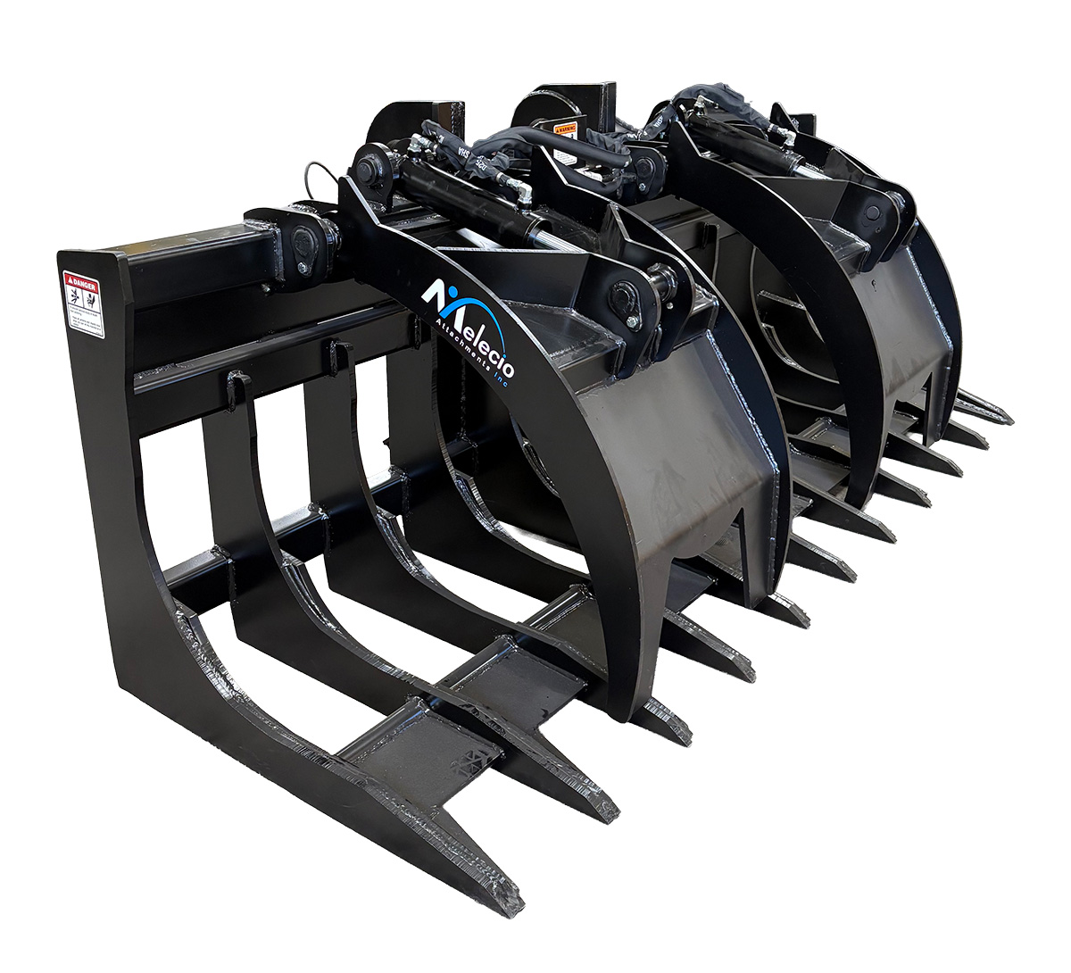 Wheel Loader Brush Grapple Bucket angle