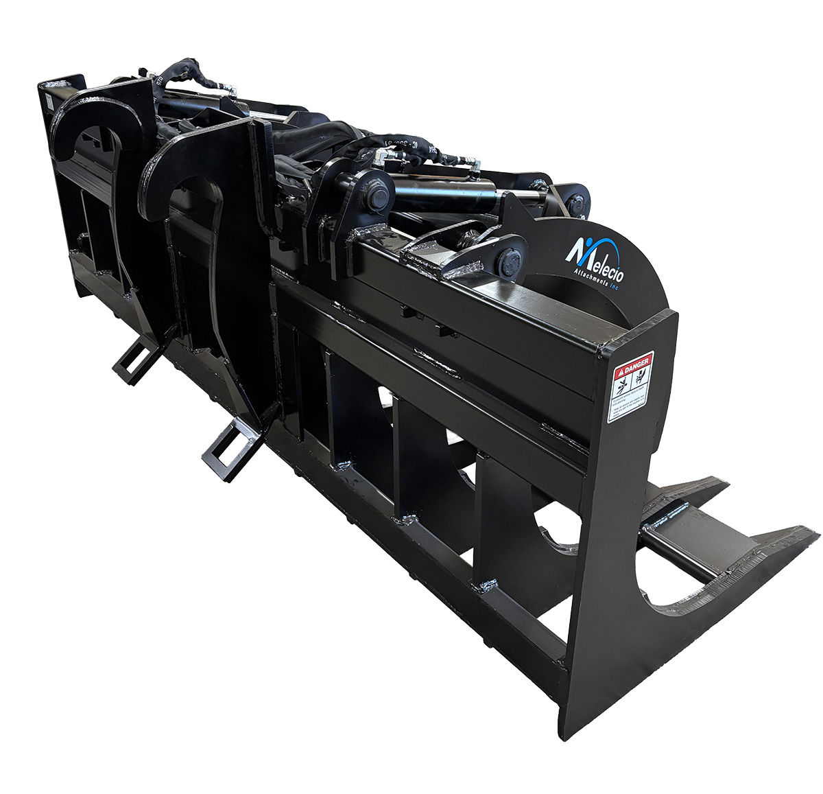 Wheel Loader Brush Grapple Bucket back angle right