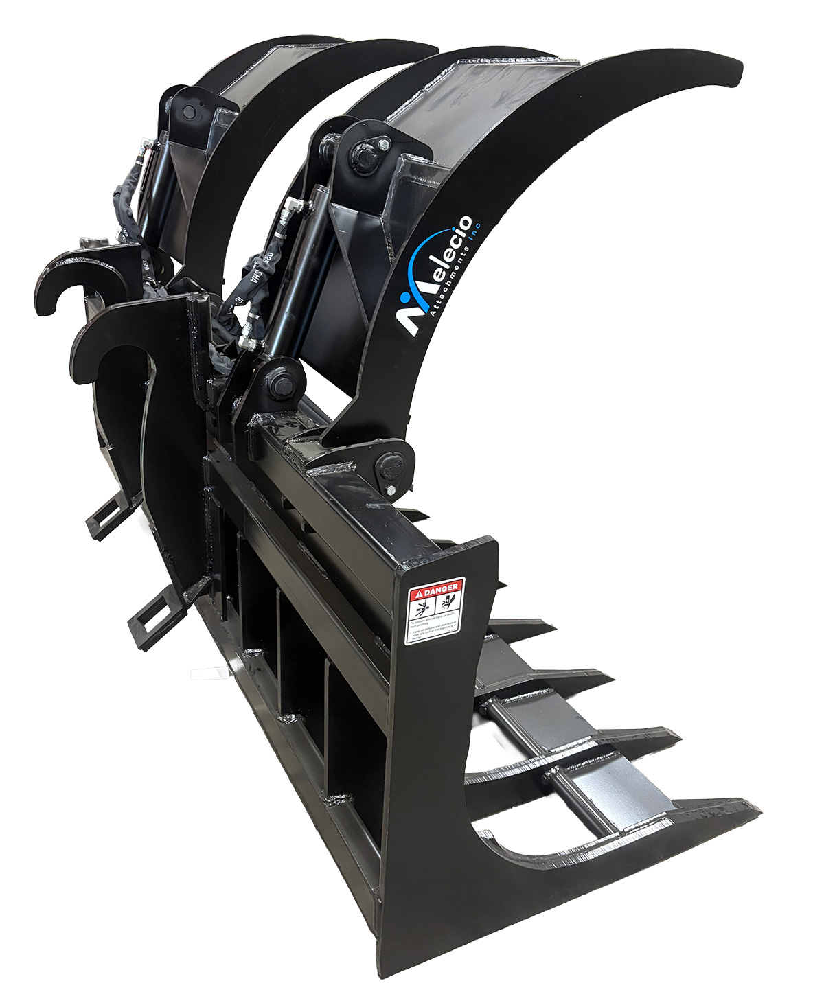 Wheel Loader Brush Grapple Bucket side open