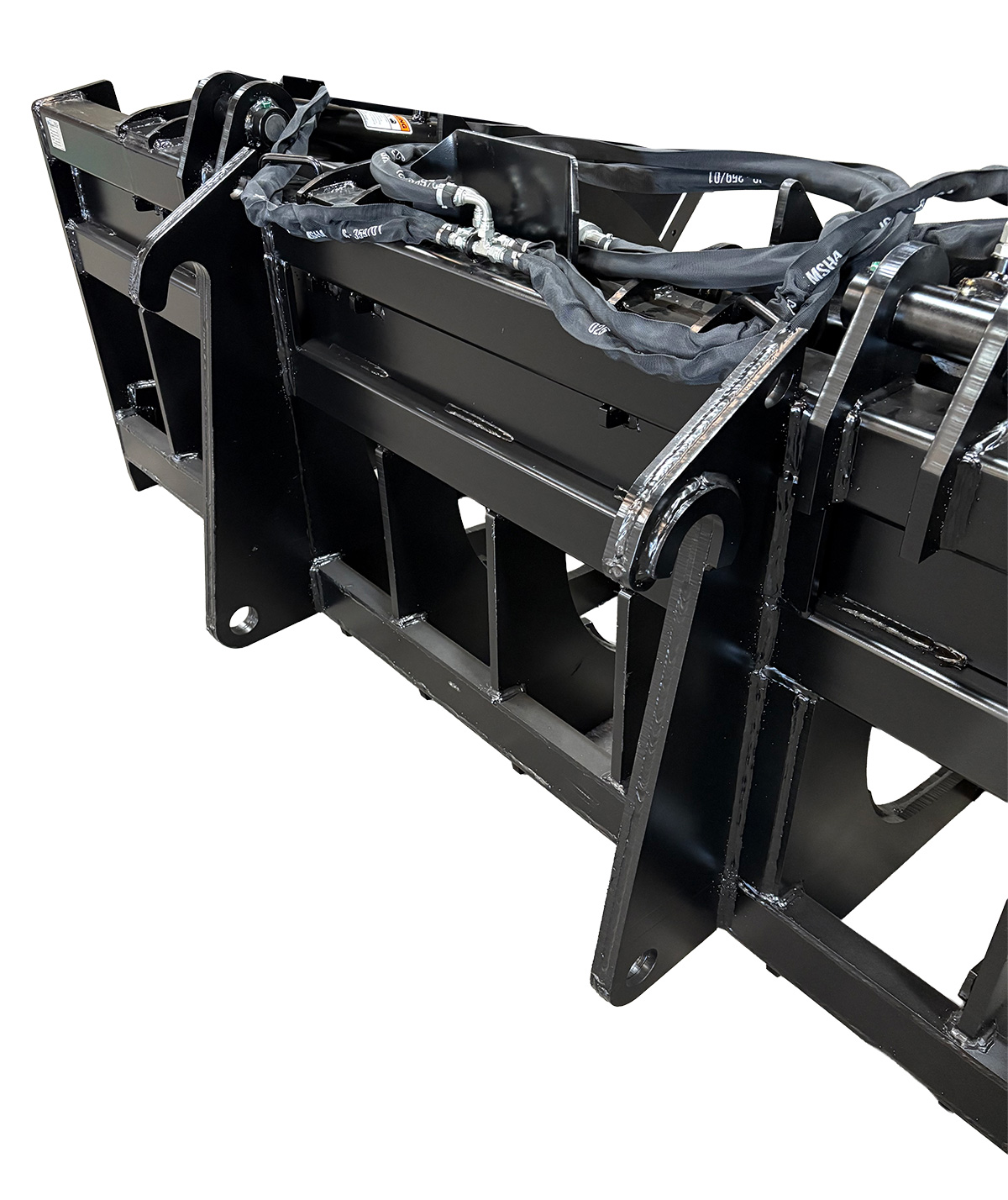 Wheel Loader Brush Grapple Bucket back